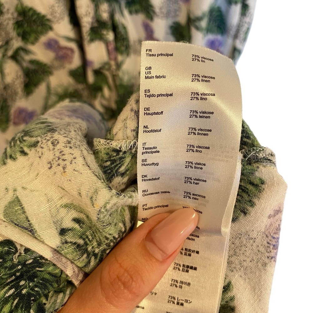 Maje Romantica Floral Print Midi Dress Size 40 - Picture 9 of 12